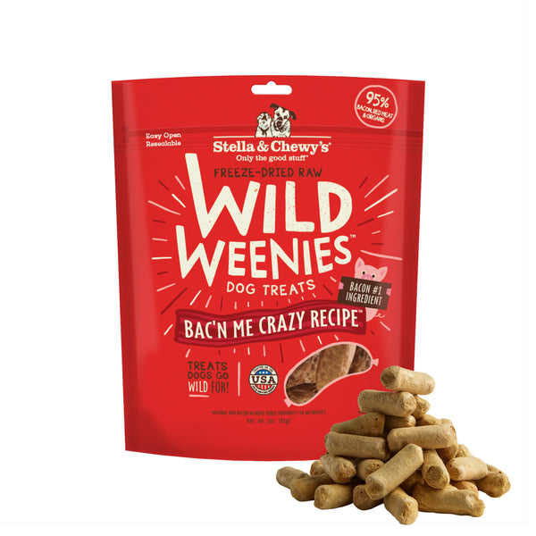 Wild Weenies Bac’n Me Crazy Recipe for Dogs