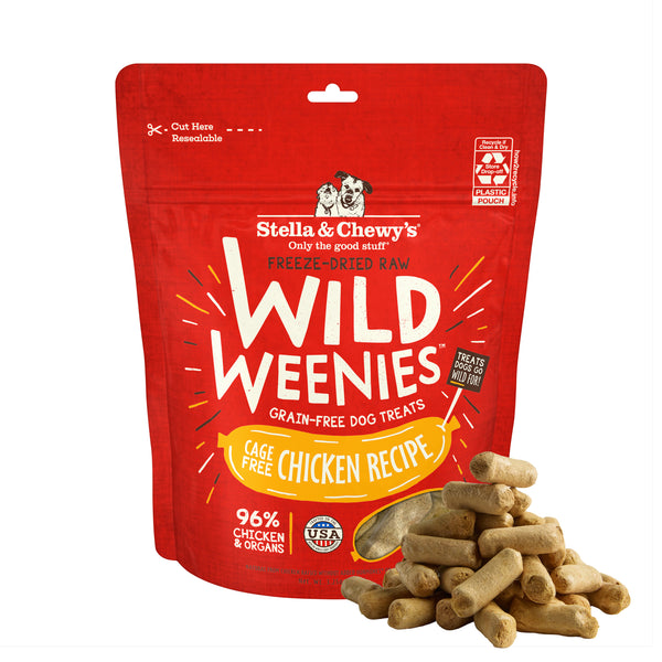 Cage-Free Chicken Wild Weenies for Dogs