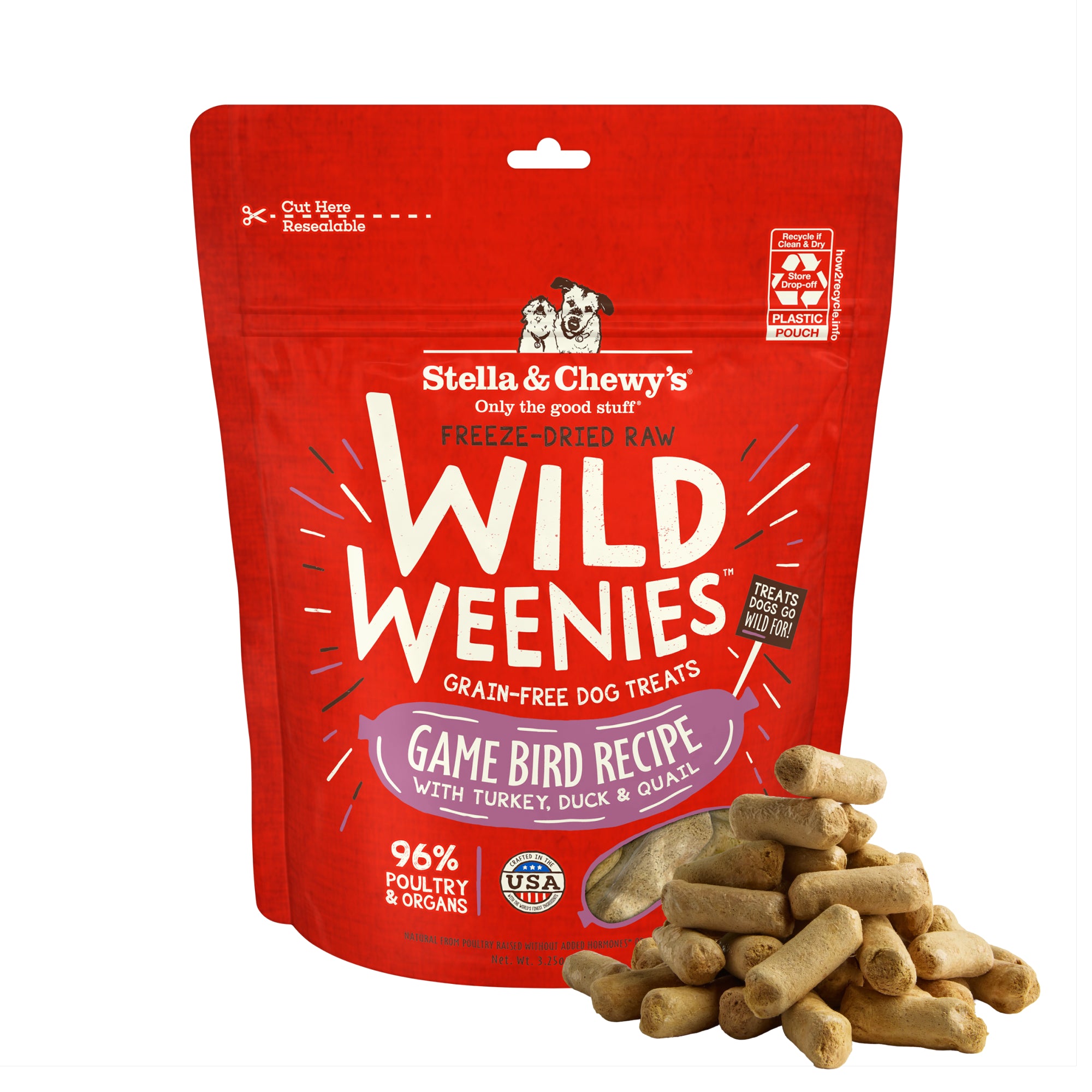 Game Bird Wild Weenies by Stella & Chewy's