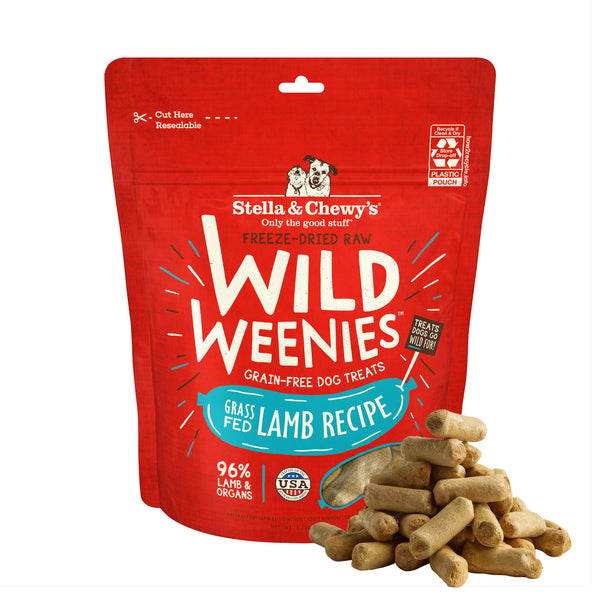 Grass-Fed Lamb Wild Weenies for Dogs