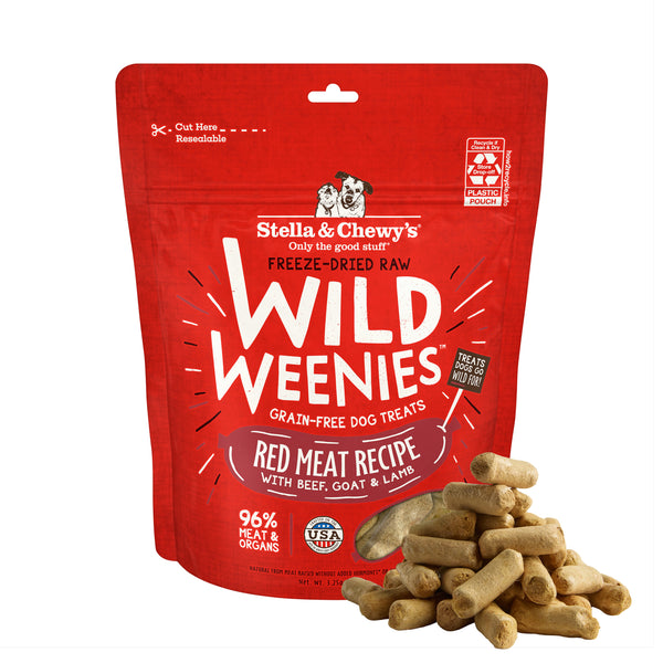 Red Meat Wild Weenies for Dogs