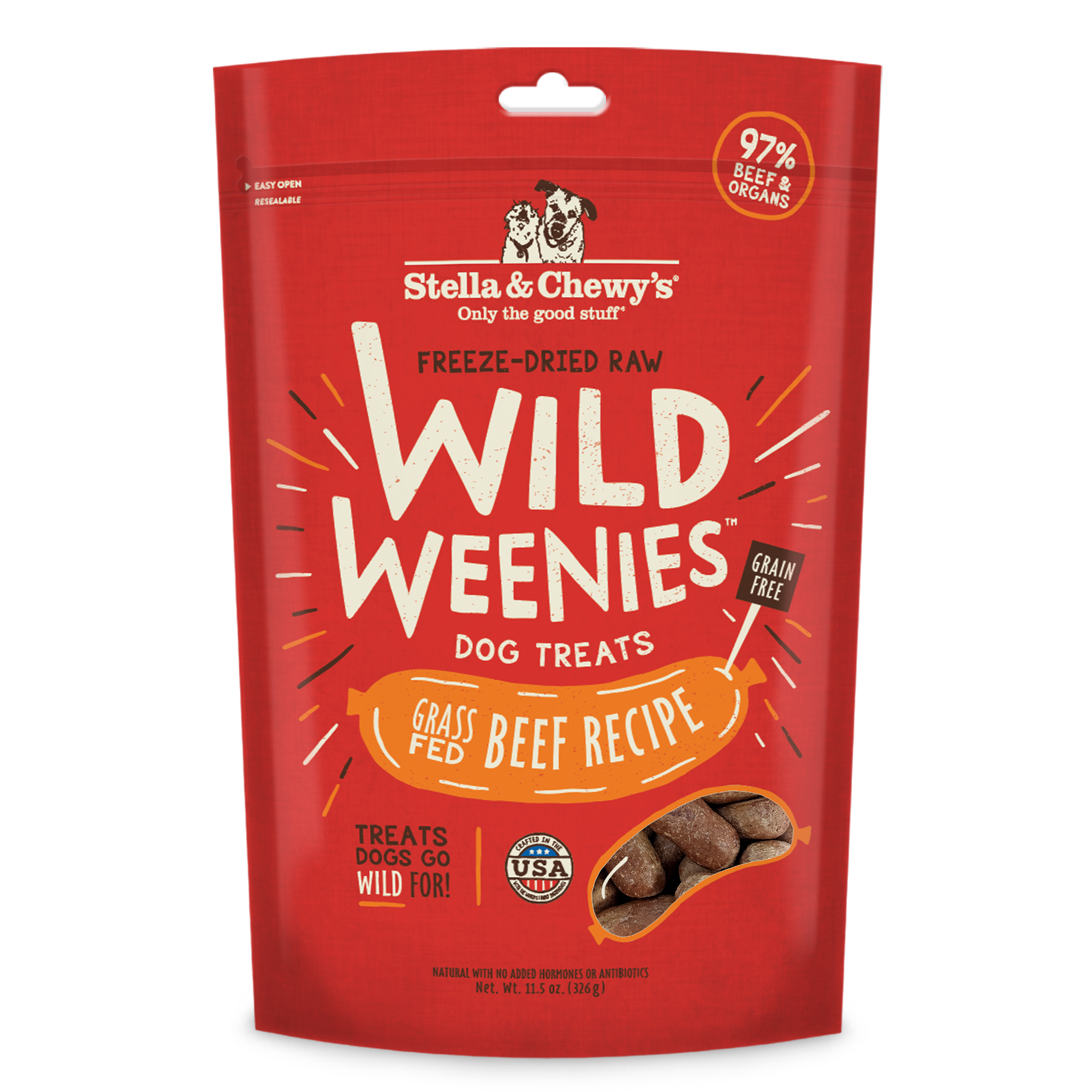 Grass-Fed Beef Wild Weenies by Stella & Chewy's