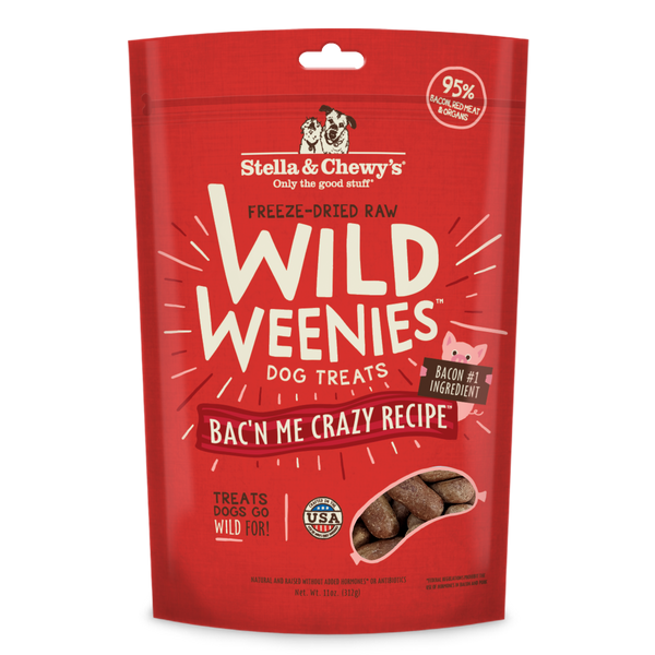 Wild Weenies Bac’n Me Crazy Recipe for Dogs