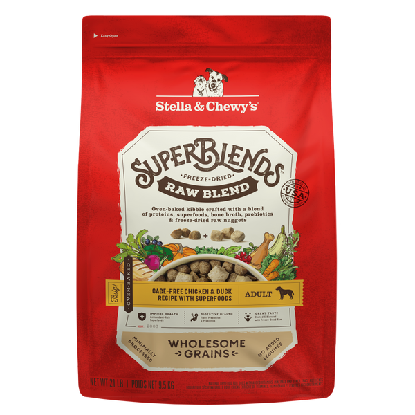 SuperBlends Raw Blend Chicken & Duck Recipe + Superfoods for Dogs