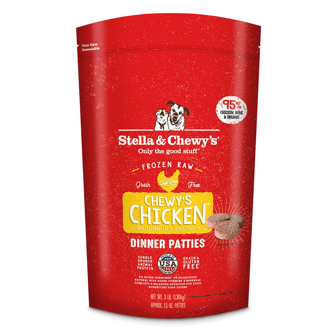 Chewy’s Chicken Frozen Raw Patties by Stella & Chewy's