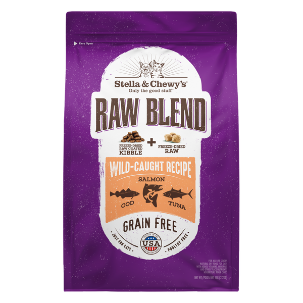 Raw Blend Kibble Wild Caught Recipe for Cats