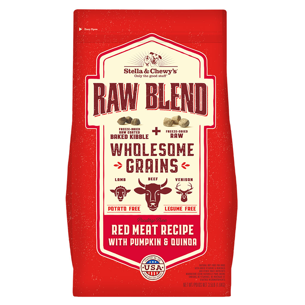 Stella & Chewy's Raw Blend Wholesome Grains Red Meat Recipe with Pumpkin and Quinoa by Stella & Chewy's