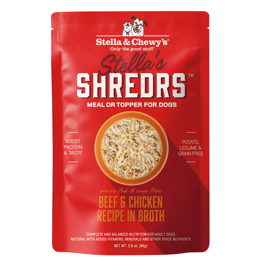 Stella’s Shredrs Beef & Chicken in Broth by Stella & Chewy's