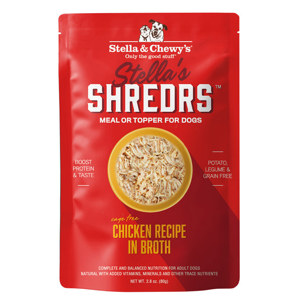 Stella’s Shredrs Cage-Free Chicken Recipe in Broth