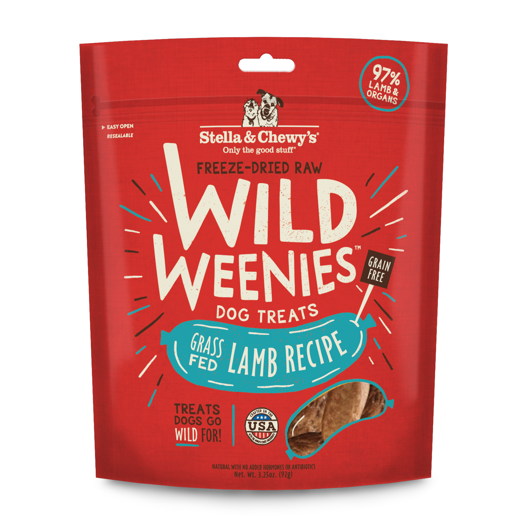 Grass-Fed Lamb Wild Weenies by Stella & Chewy's