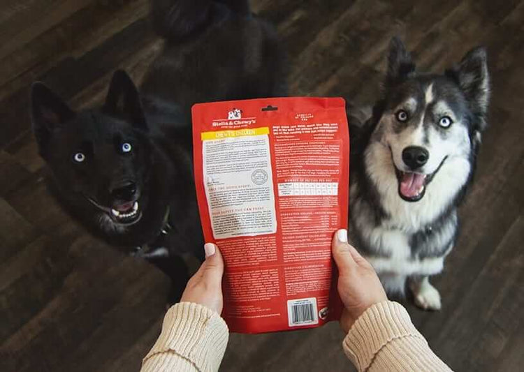 What to Look for in Dog Food Nutrition Labels Stella & Chewy's