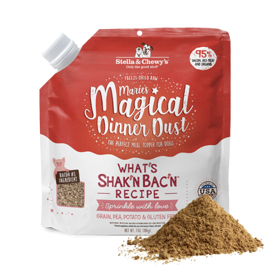 Marie’s Magical Dinner Dust What’s Shak’n Bac’n for Dogs