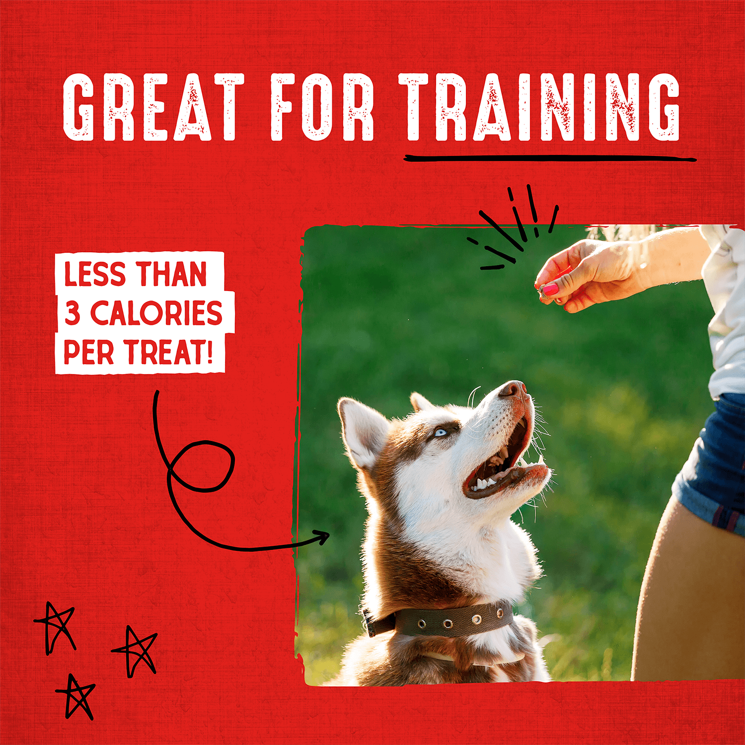 3 calorie dog treats clearance