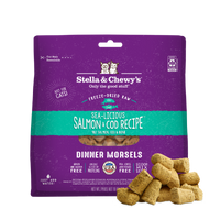 Yummy Lickin' Salmon & Chicken Freeze Dried Raw Cat Food: High