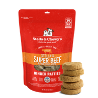 Stella's Super Beef Meal Mixers for Dogs - Freeze Dried Raw Kibble