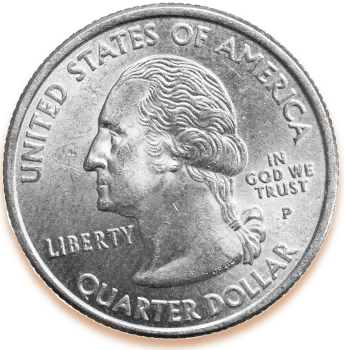 U.S. Quarter coin