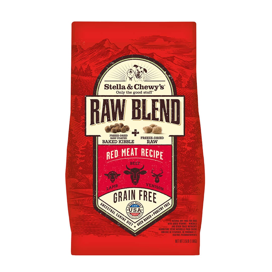 Red Meat Raw Blend Kibble | Stella 