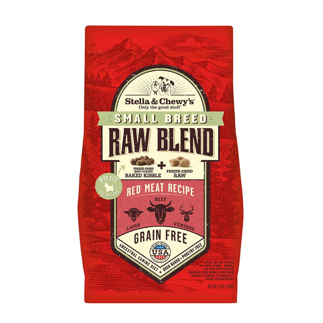 Small Breed Red Meat Raw Blend Kibble 