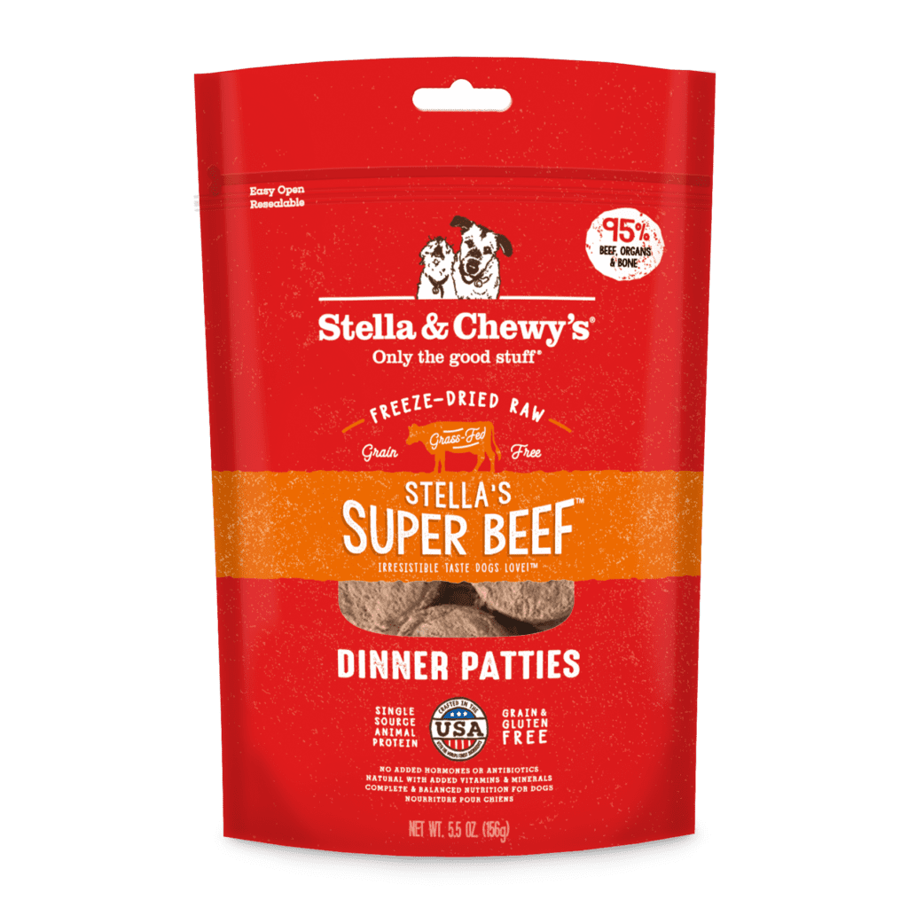 stella and chewy frozen raw patties