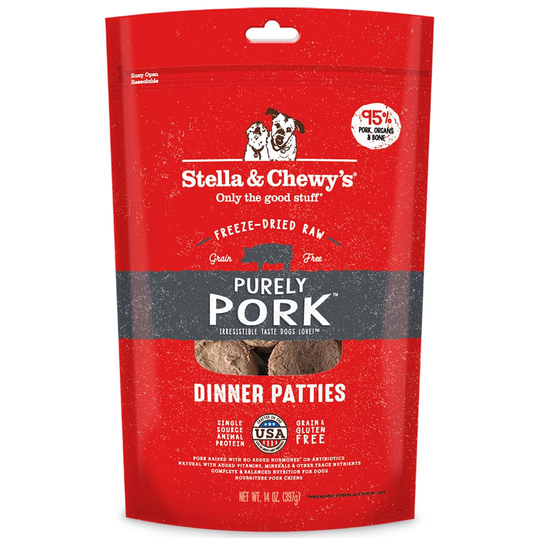 Purely Pork Freeze-Dried Raw Dinner Patties