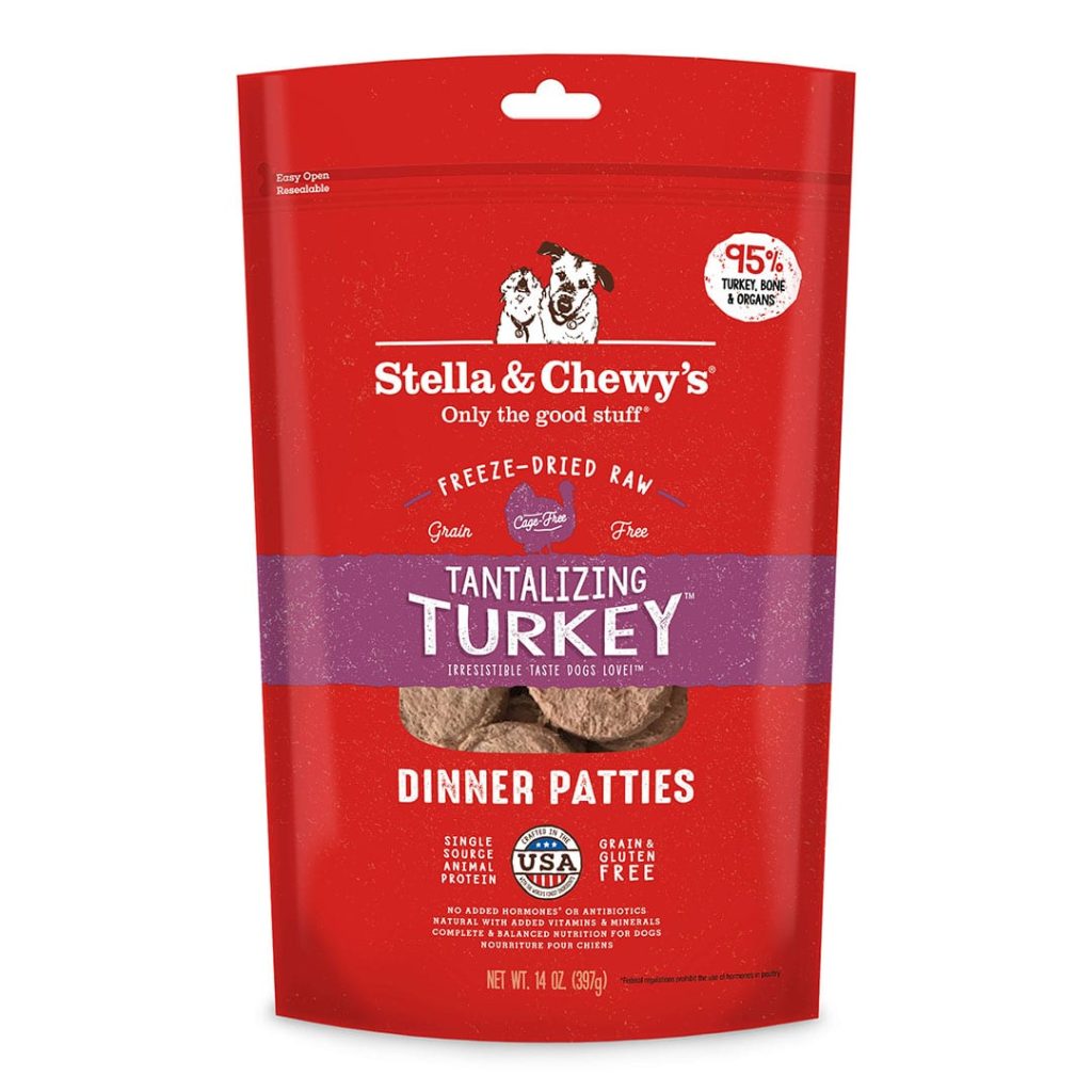 Tantalizing Turkey Freeze-Dried Raw Dinner Patties