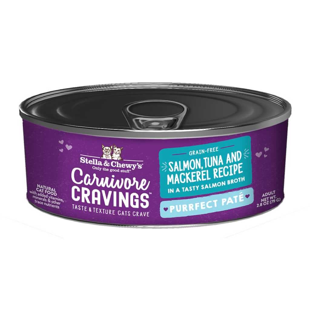 Carnivore Cravings Purrfect Pate Salmon, Tuna and Mackerel Recipe front