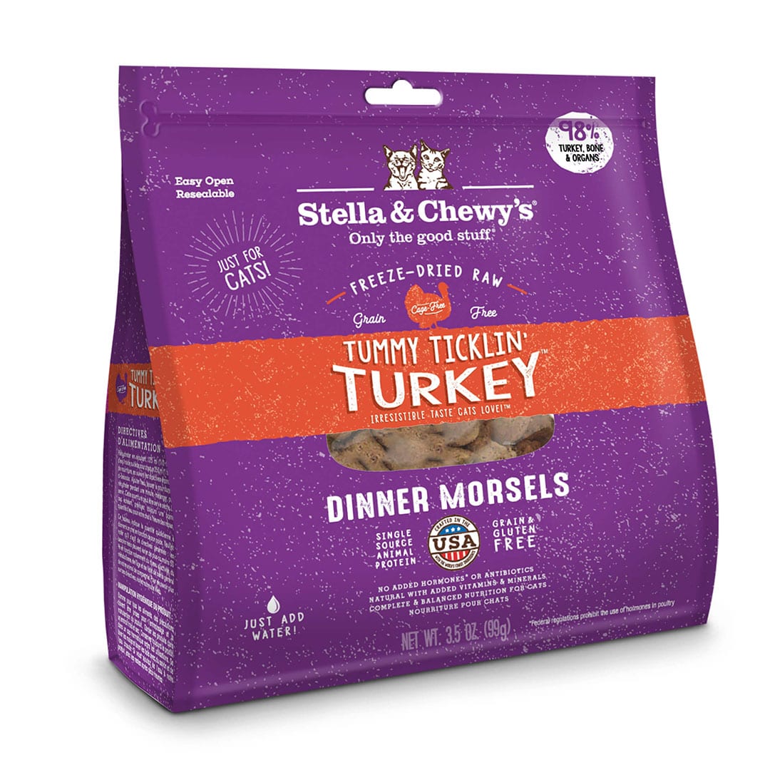 Tummy Ticklin’ Turkey Freeze-Dried Raw Dinner Morsels