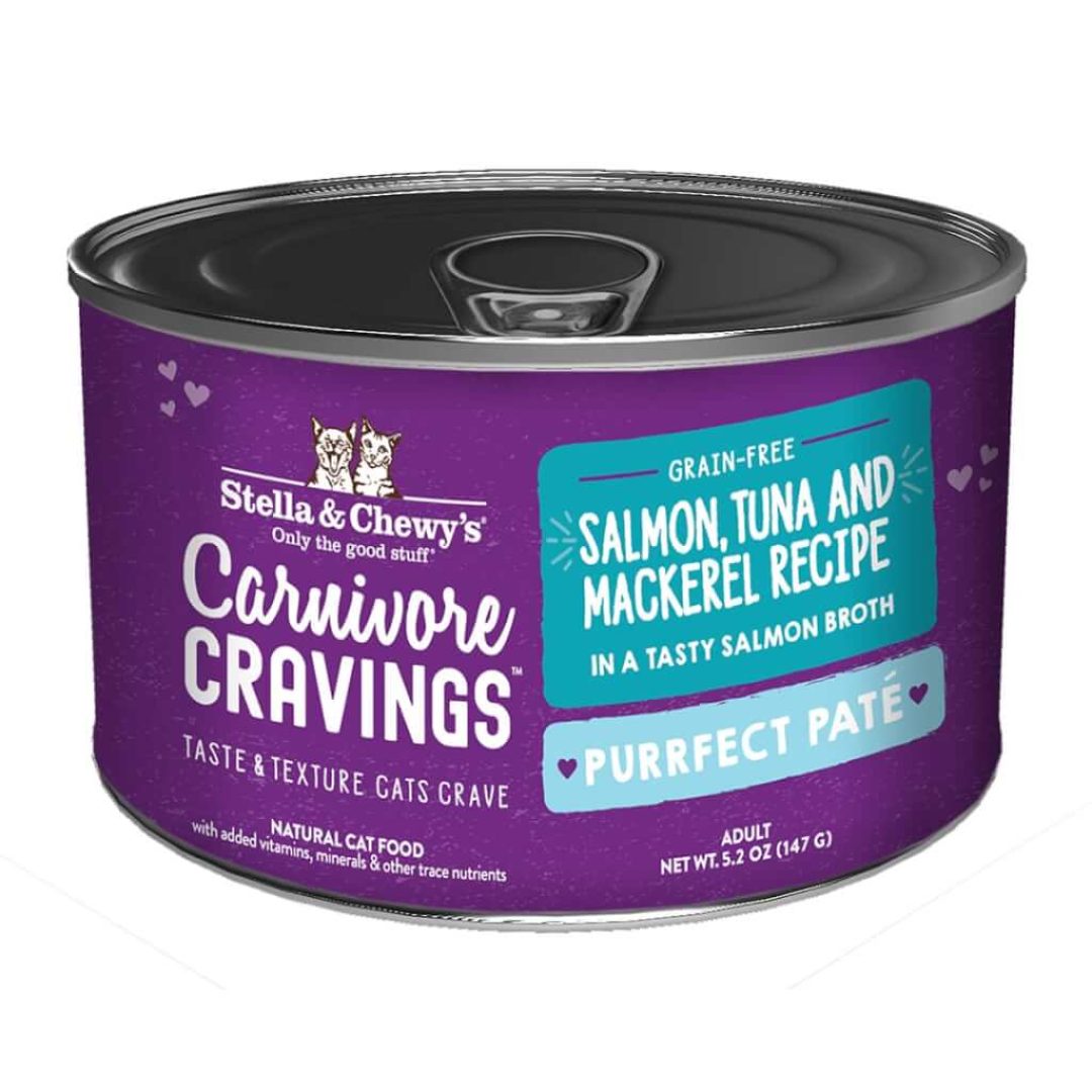 Carnivore Cravings Purrfect Paté Salmon, Tuna & Mackerel Recipe
