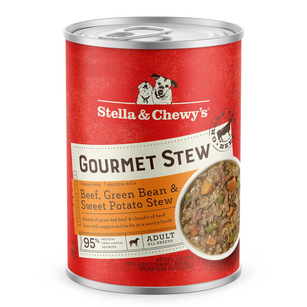 Gourmet Beef, Green Bean & Sweet Potato Stew for Dogs