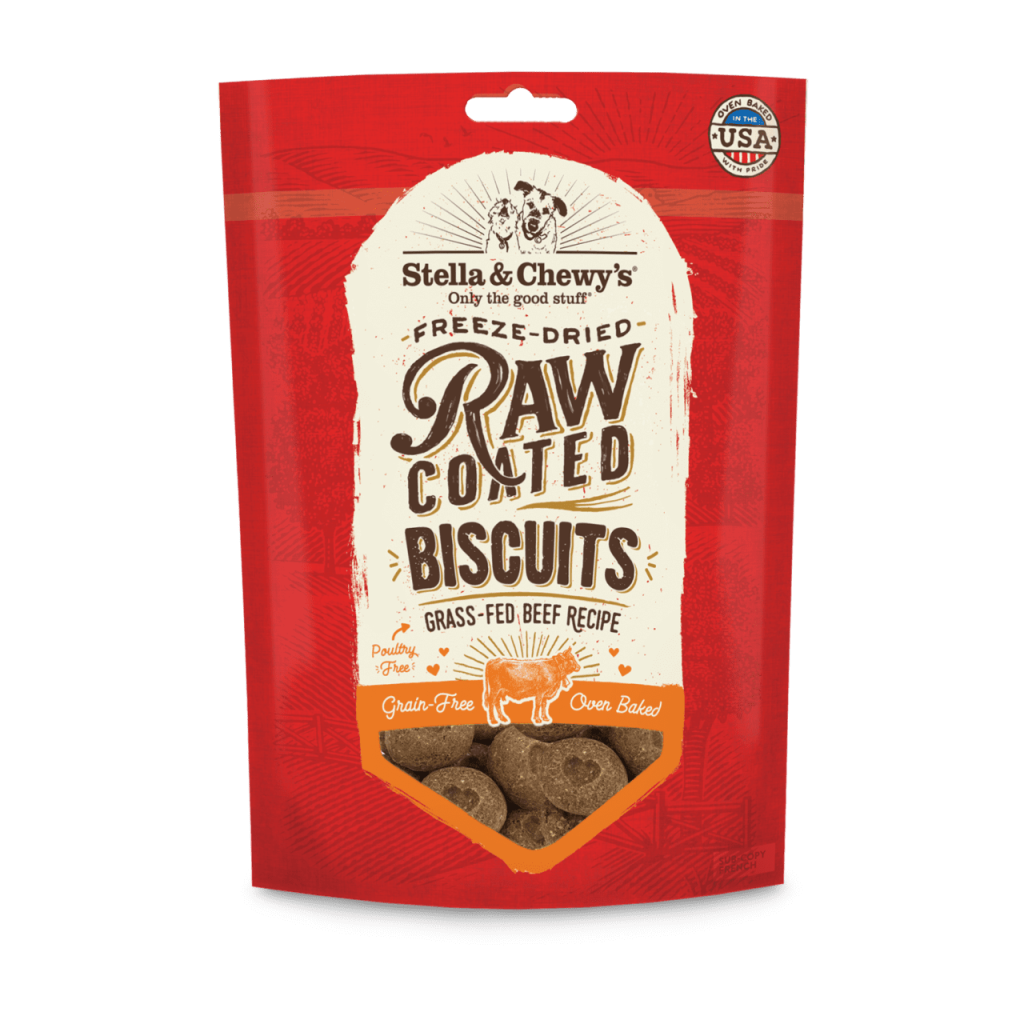 Grass-Fed Beef Raw Coated Biscuits
