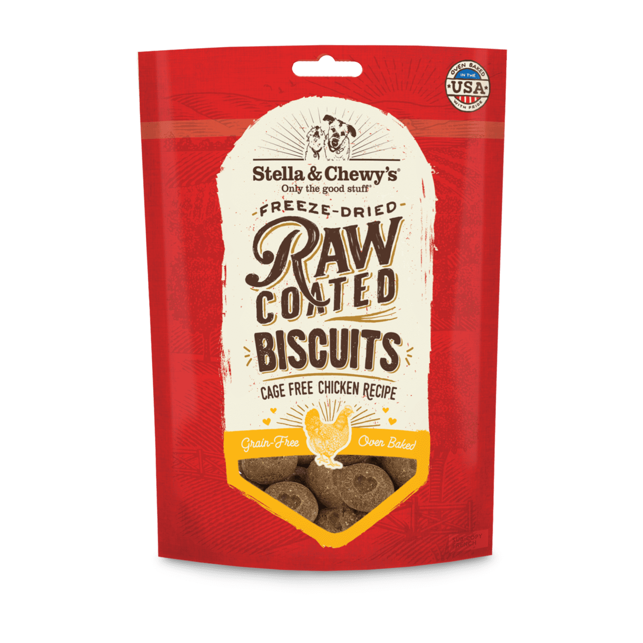 Cage-Free Chicken Raw Coated Biscuits