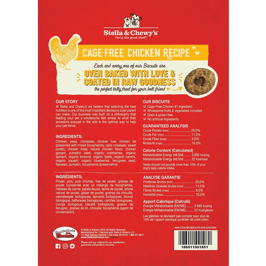 Cage-Free Chicken Raw Coated Biscuits