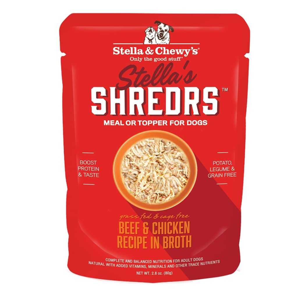 Stella's Shredrs Beef & Chicken Recipe in Broth