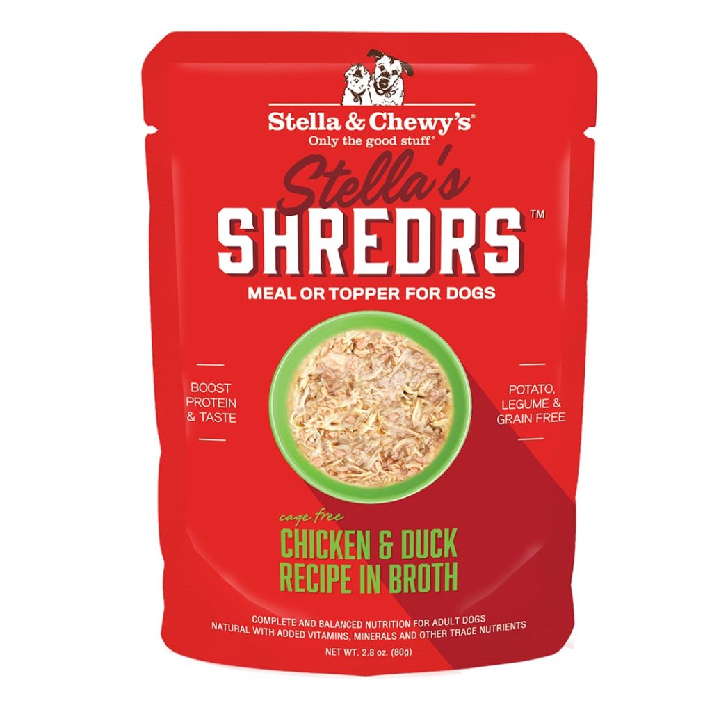 Stella's Shredrs Chicken & Duck Recipe in Broth