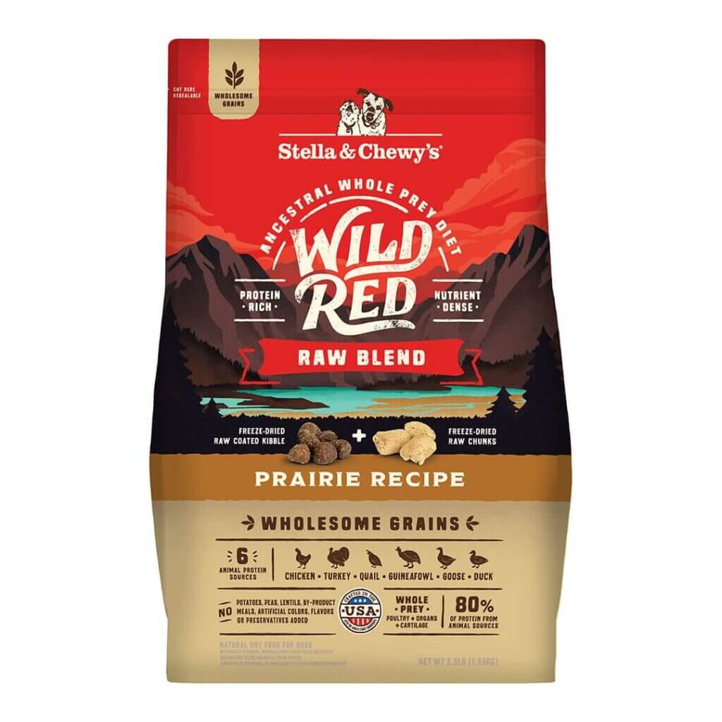 Wild Red Raw Blend Wholesome Grains Prairie Recipe