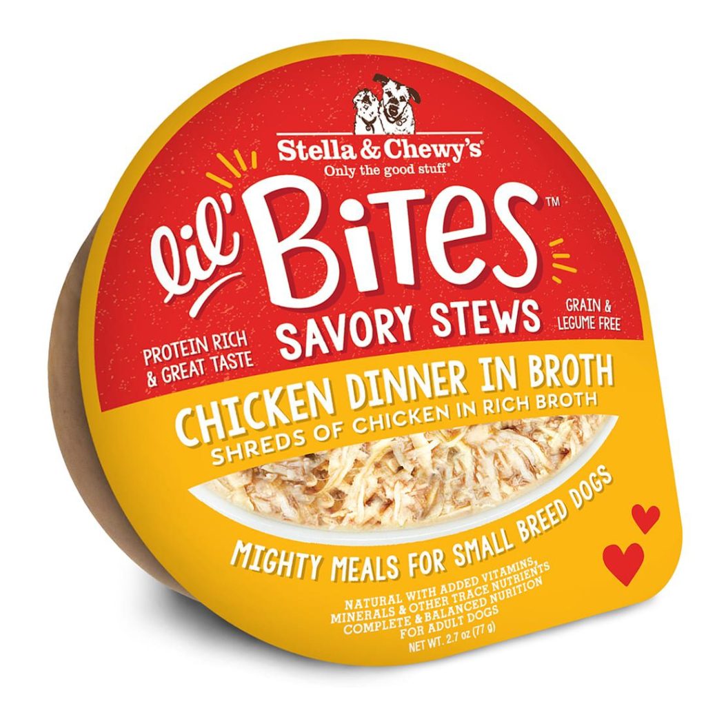 Lil' Bites Savory Stews Chicken Dinner in Broth