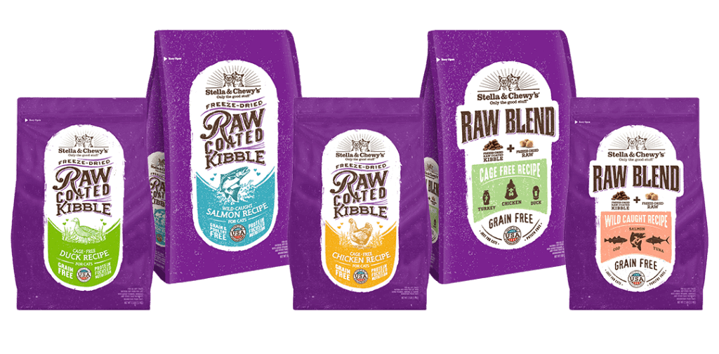 Raw Coated & Raw Blend Kibble for Cats – Winner of Pet Product News Editors’ Choice Award 2020