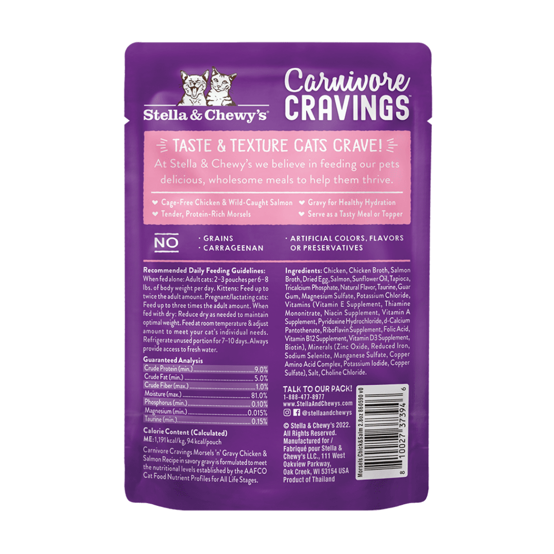 Carnivore Cravings Morsels'N'Gravy Chicken & Salmon Recipe