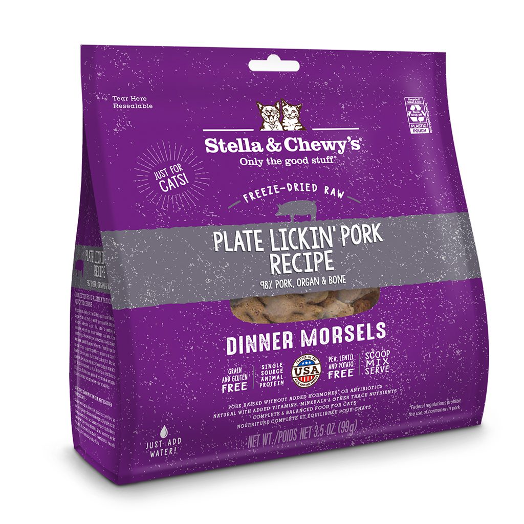 Plate Lickin’ Pork Freeze-Dried Raw Dinner Morsels