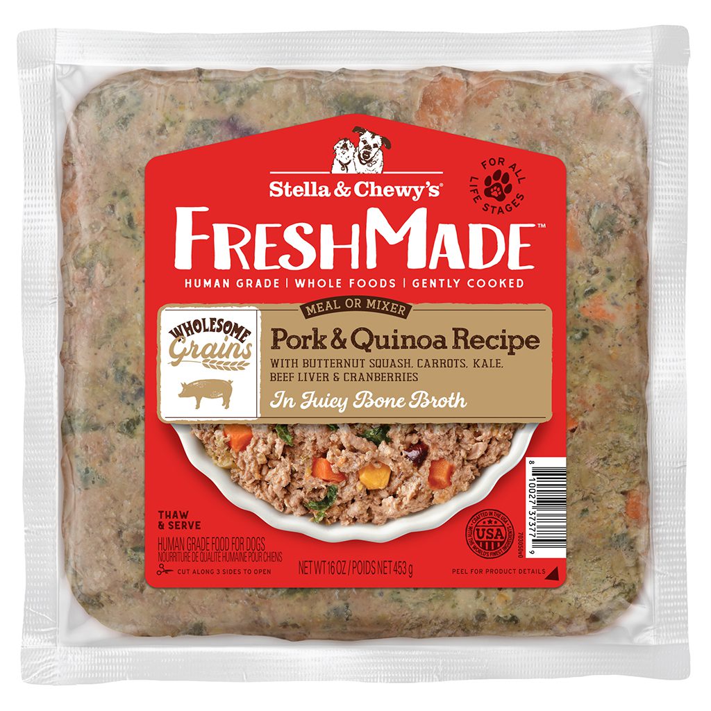FreshMade Pork & Quinoa Gently Cooked Dog Food